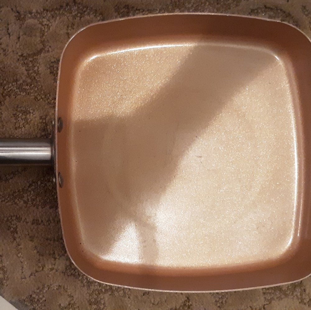 Copper non stick pan